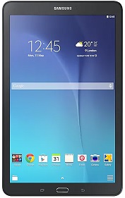 Samsung Galaxy Tab E. Provenant de https://www.samsung.com/ca_fr/tablets/galaxy-tab-e-9-6-t560n/SM-T560NZKUXAC/